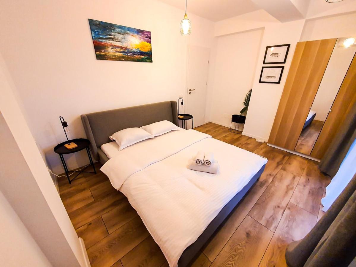 Apartament Urban Retreat: Industrial Chic 1Br Ap - Heart Of Bukareszt Zewnętrze zdjęcie